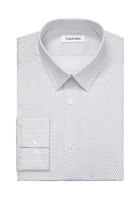 Slim Fit Steel Stretch Dress Shirt