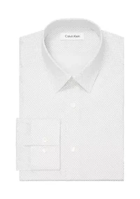 Steel+ Slim Fit Stretch Wrinkle Free Dress Shirt