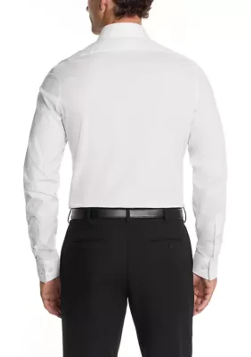 Steel+ Slim Fit Stretch Wrinkle Free Dress Shirt