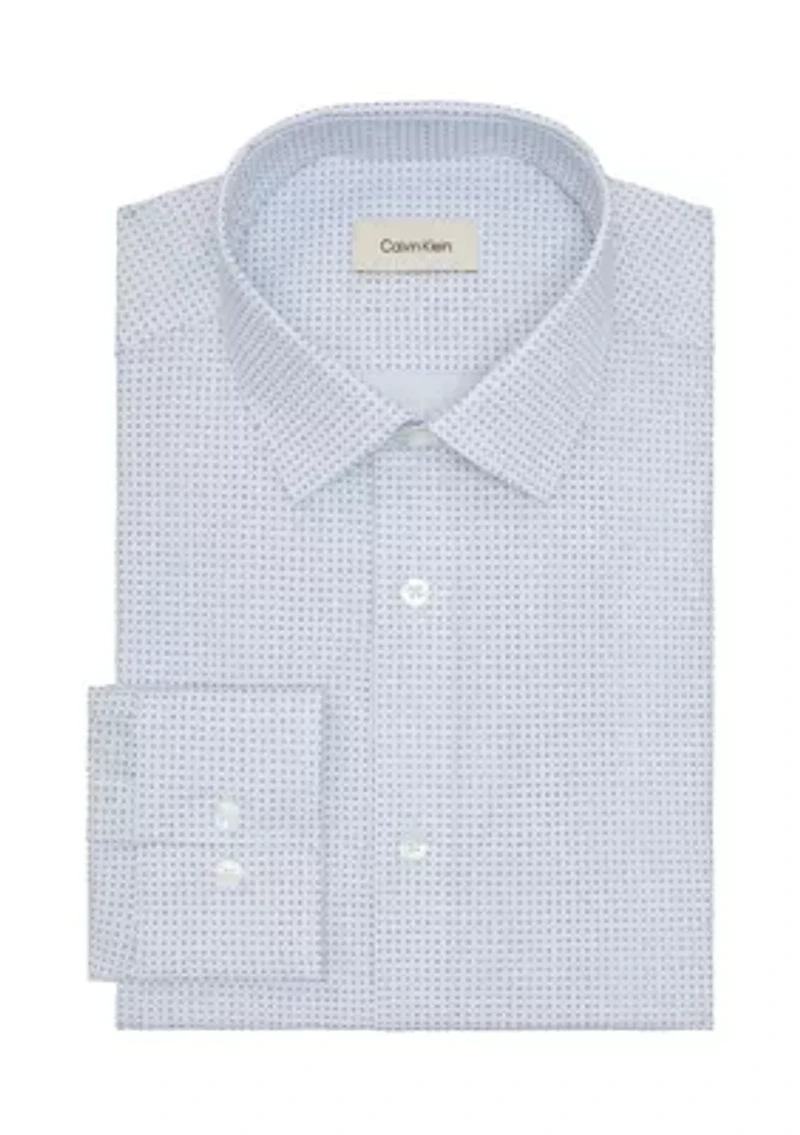 Refined Cotton Stretch, Slim Fit Dress Shirt