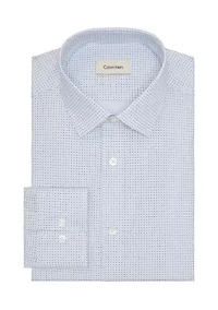 Refined Cotton Stretch, Slim Fit Dress Shirt