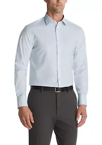 Refined Cotton Stretch, Slim Fit Dress Shirt
