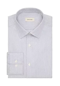 Men's Refined Cotton Stretch, Slim Fit Dress Shirt