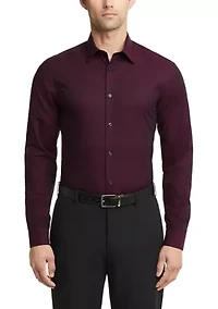 Men's Calvin Klein Steel+ Herringbone Slim Fit Dress Shirt