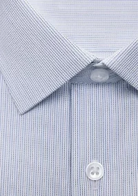 Men's Long Sleeve Slim Fit Striped Shirt