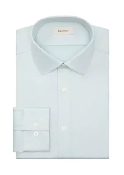 Performance Wrinkle Free Stretch Slim Fit Dress Shirt