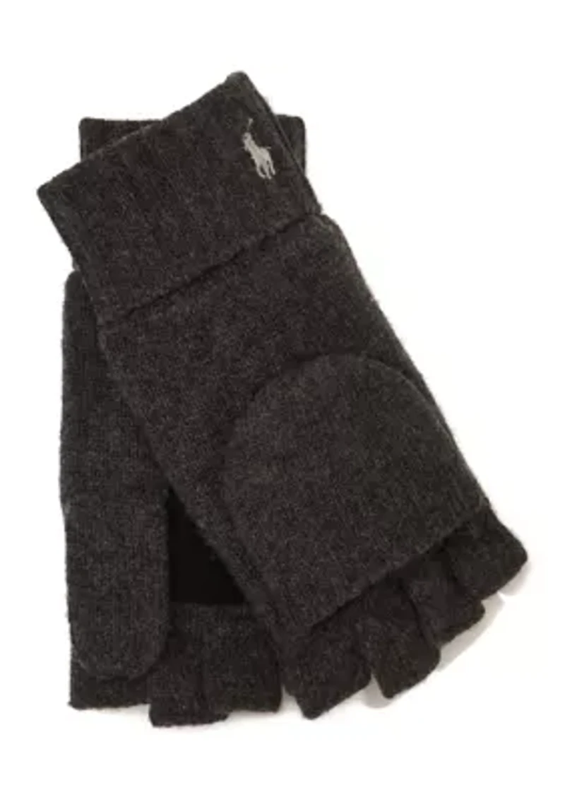 Wool Blend Convertible Gloves