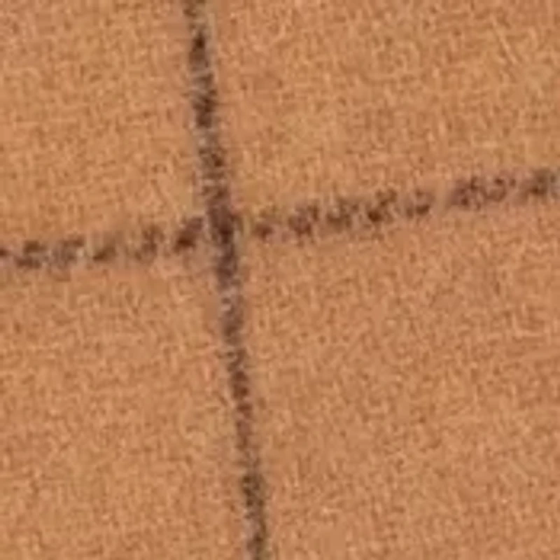 Reversible Windowpane Scarf