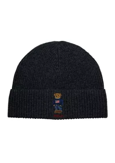 Solid Flag Bear Beanie