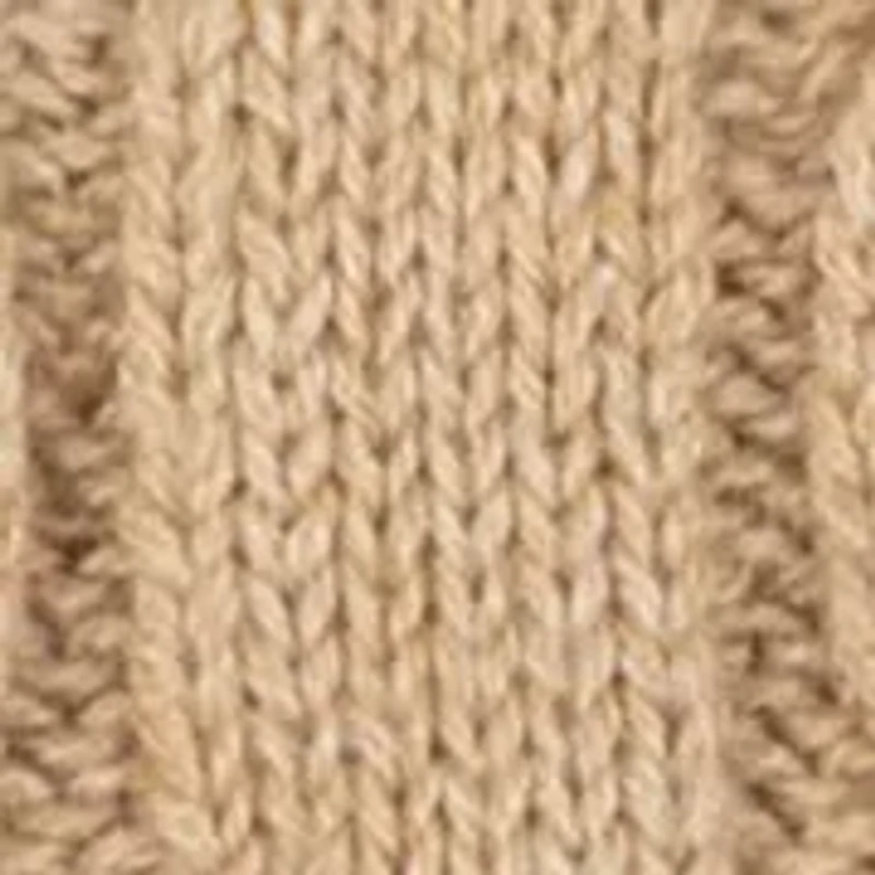 Cotton Cashmere Cable Beanie