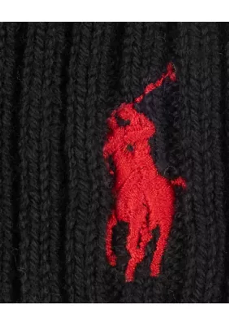 Cotton Cashmere Cable Beanie