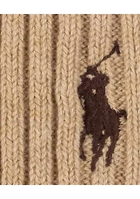 Cotton Cashmere Cable Beanie