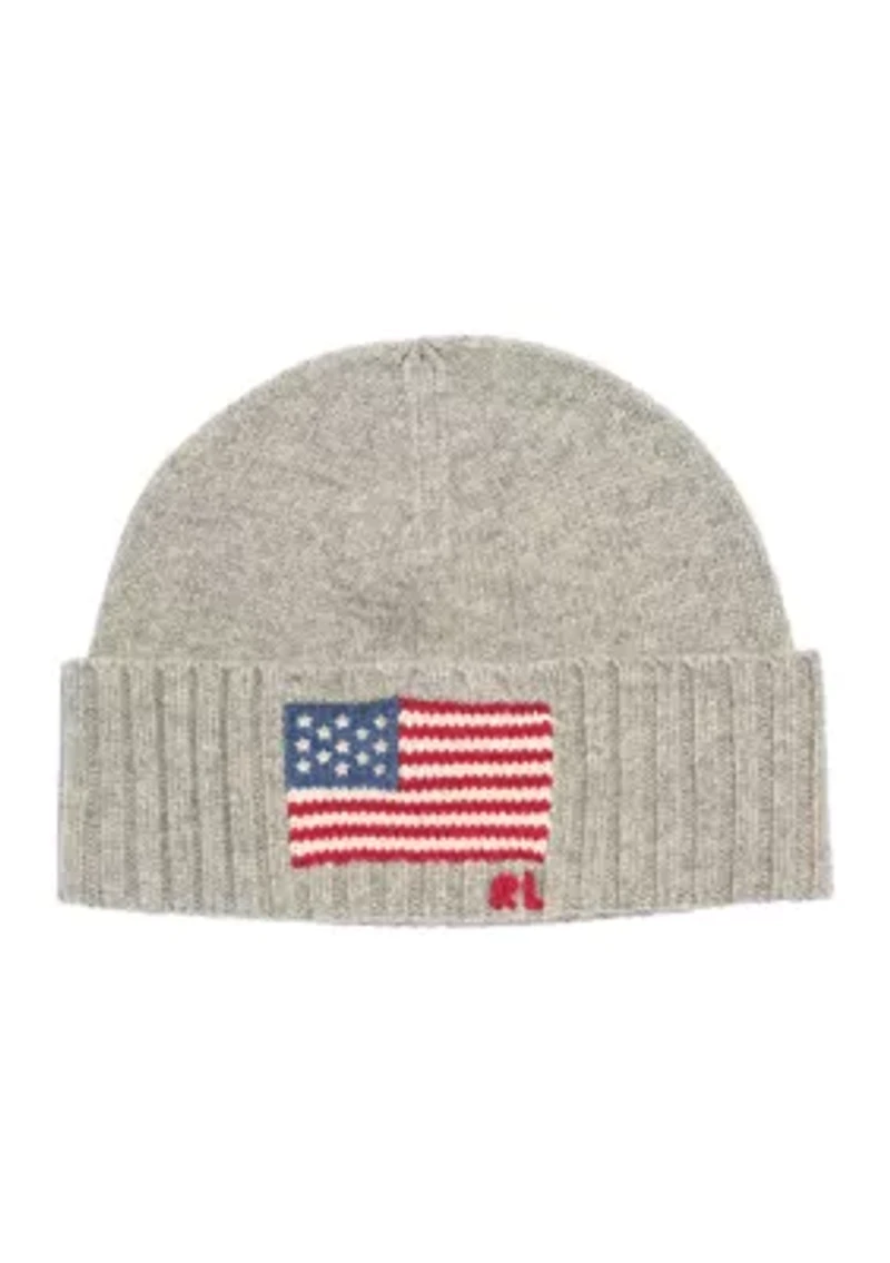 RL Flag Beanie