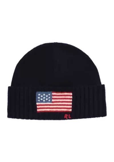 RL Flag Beanie