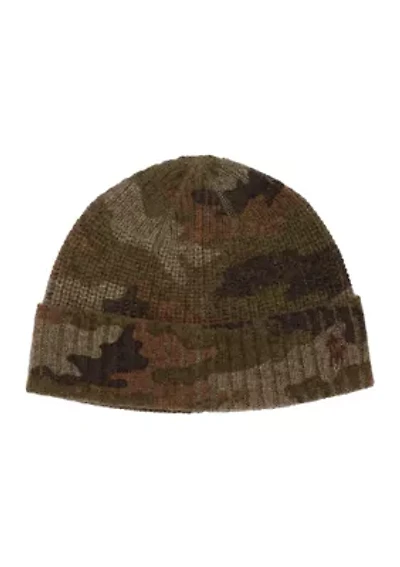 Printed Camo Beanie 