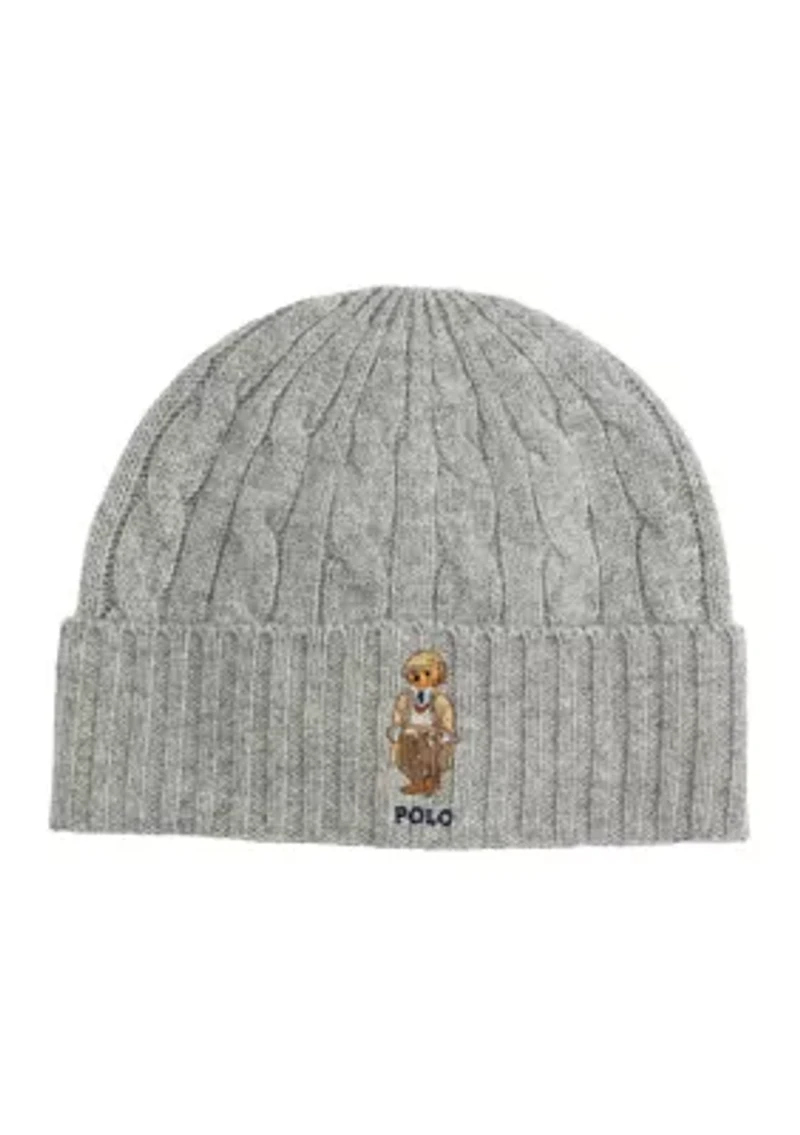 Charles Bear Cable Beanie