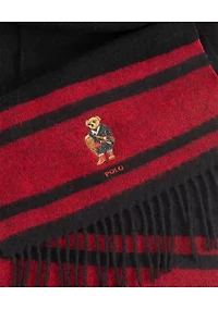 Woven Holiday Bear Scarf