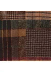 Menswear Patchwork Scarf