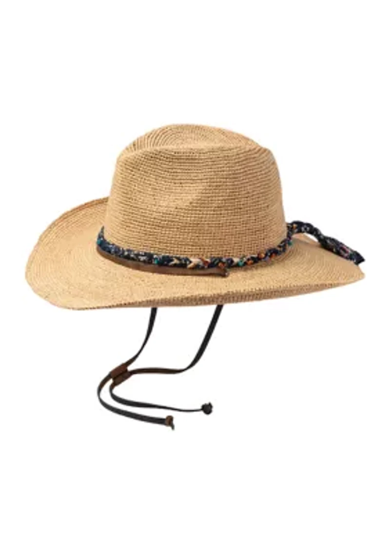 Raffia Surf Sider Hat
