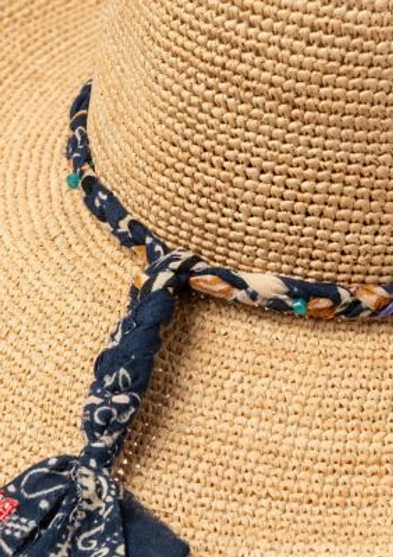 Raffia Surf Sider Hat