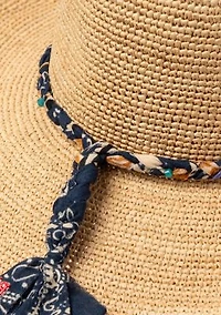 Raffia Surf Sider Hat