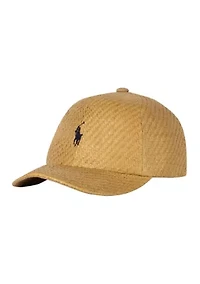 Straw Baseball Hat