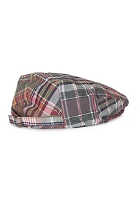 Plaid Flat Cap