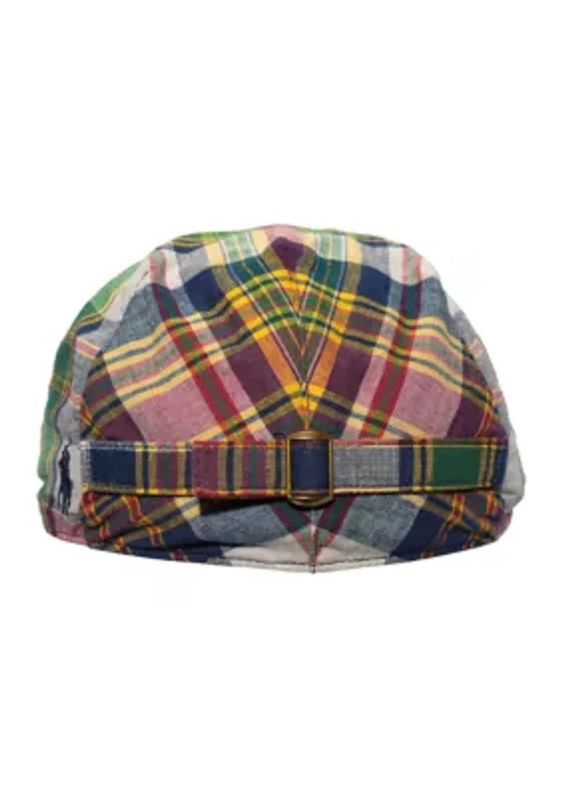 Plaid Flat Cap
