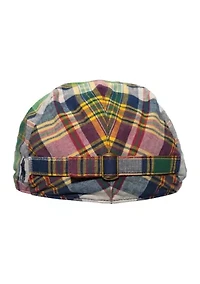 Plaid Flat Cap