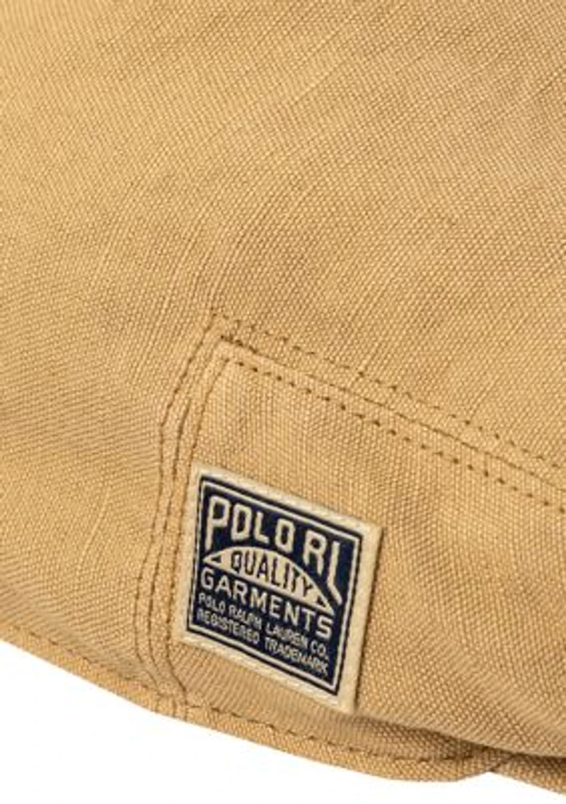 Linen Flat Cap