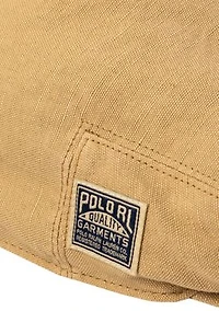 Linen Flat Cap