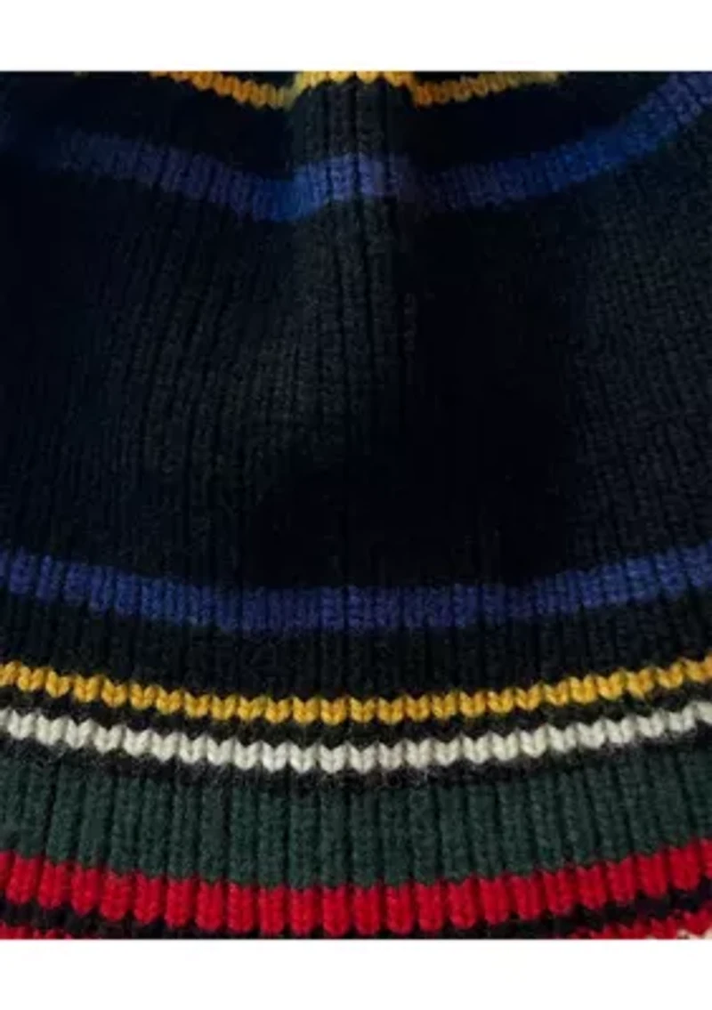 Tartan Stripe Bucket Hat 