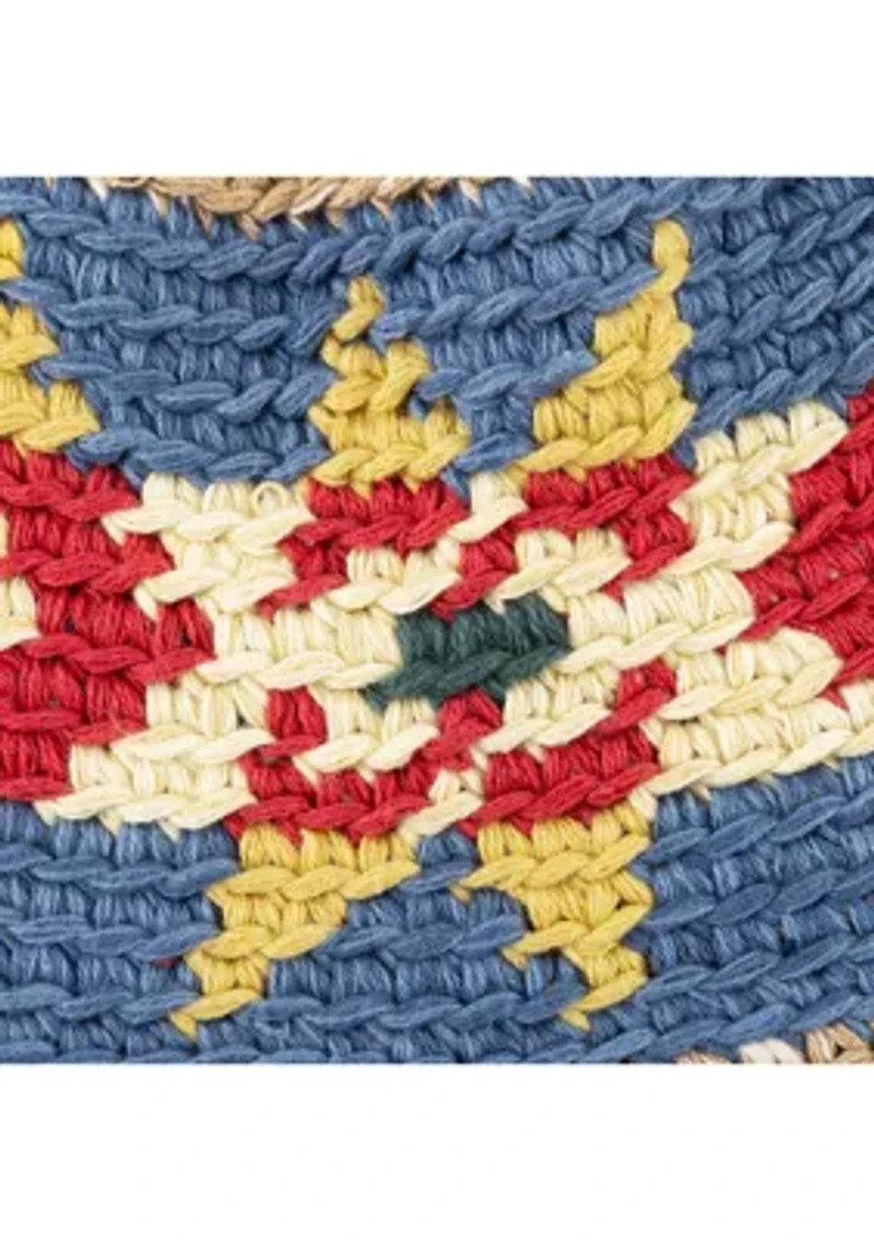 Fairisle Crochet Bucket Hat