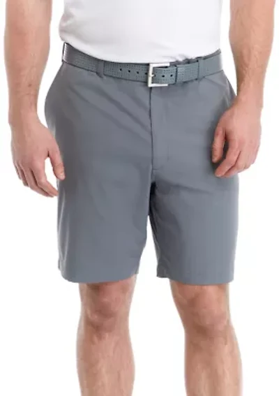 Big & Tall 9" Flat Front Active Stretch Shorts