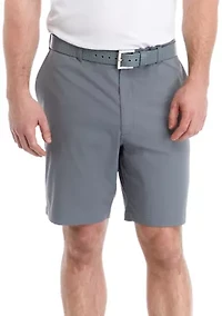 Big & Tall 9" Flat Front Active Stretch Shorts