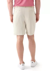 Big & Tall 9" Flat Front Active Stretch Shorts