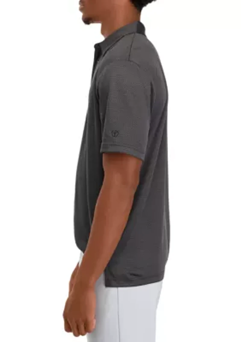 Men's Jacquard Polo Shirt