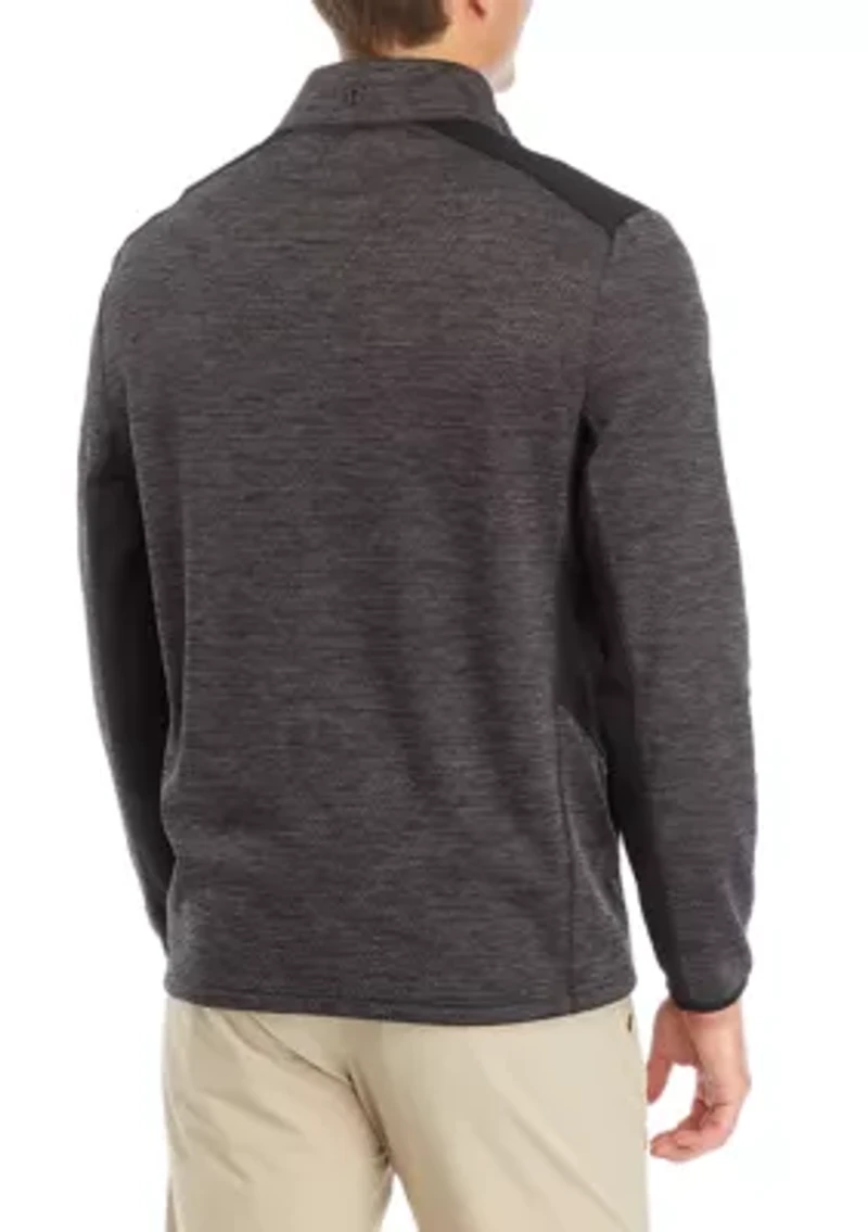 Big & Tall Fleece 1/4 Zip Sweater