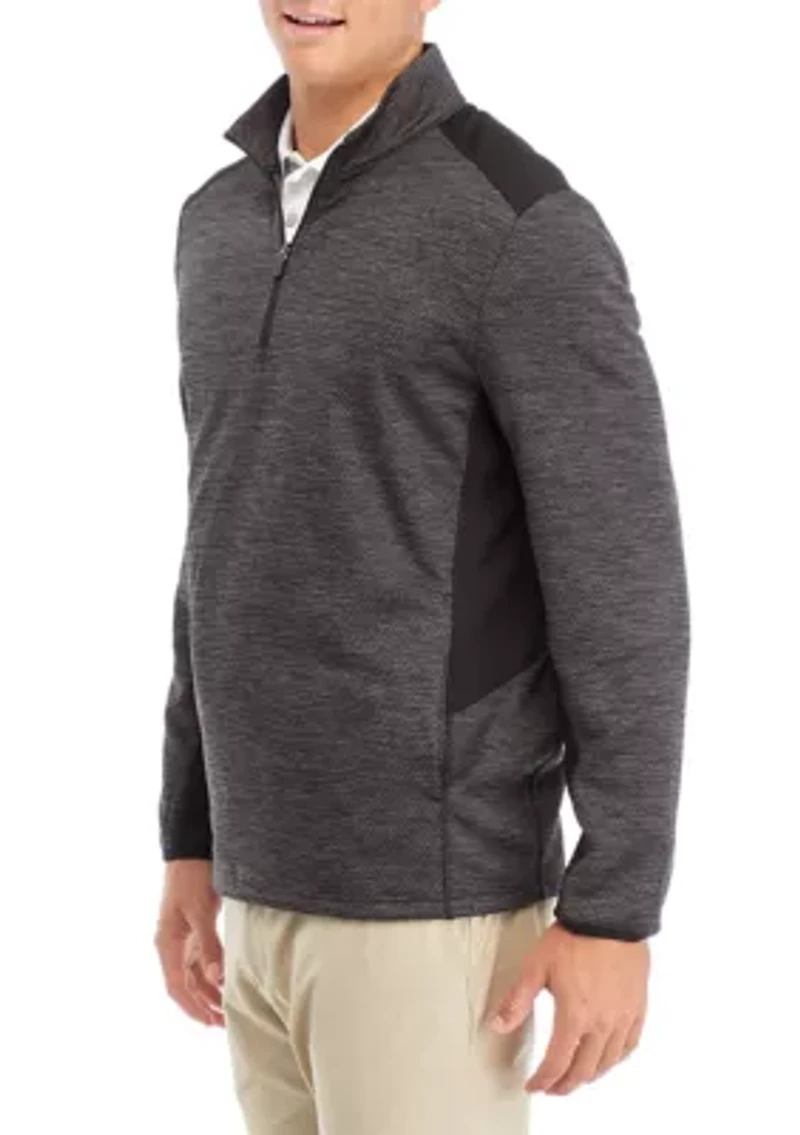 Big & Tall Fleece 1/4 Zip Sweater