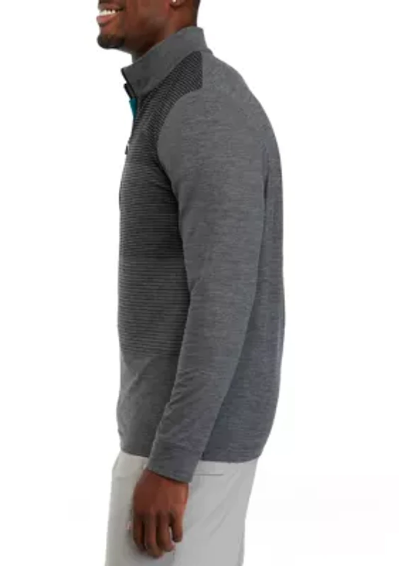 Men's Printed Luxe 1/4 Zip Shirt