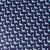 Big & Tall Circus Seal Printed Polo Shirt