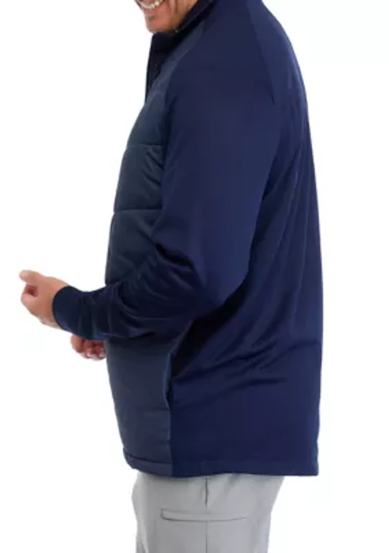 Big & Tall Long Sleeve Printed Insulated Jacket