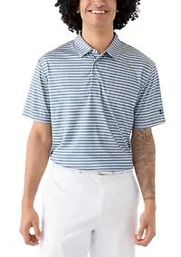 Men's Multicolored Stripe Polo Shirt