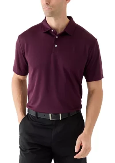 Men's Fall Jacquard Polo Shirt