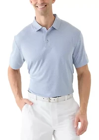 Men's Fall Jacquard Polo Shirt