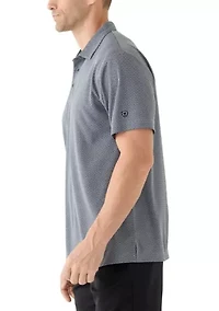 Men's Fall Jacquard Polo Shirt