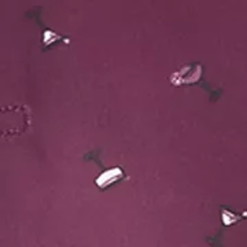 Martini Print Polo Shirt