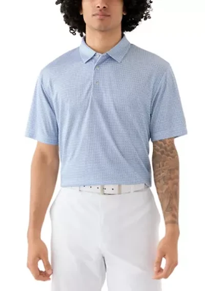 Men's Birdie Print Polo Shirt