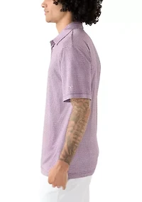 Men's Birdie Print Polo Shirt