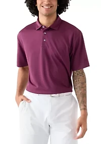 Men's Solid Polo Shirt